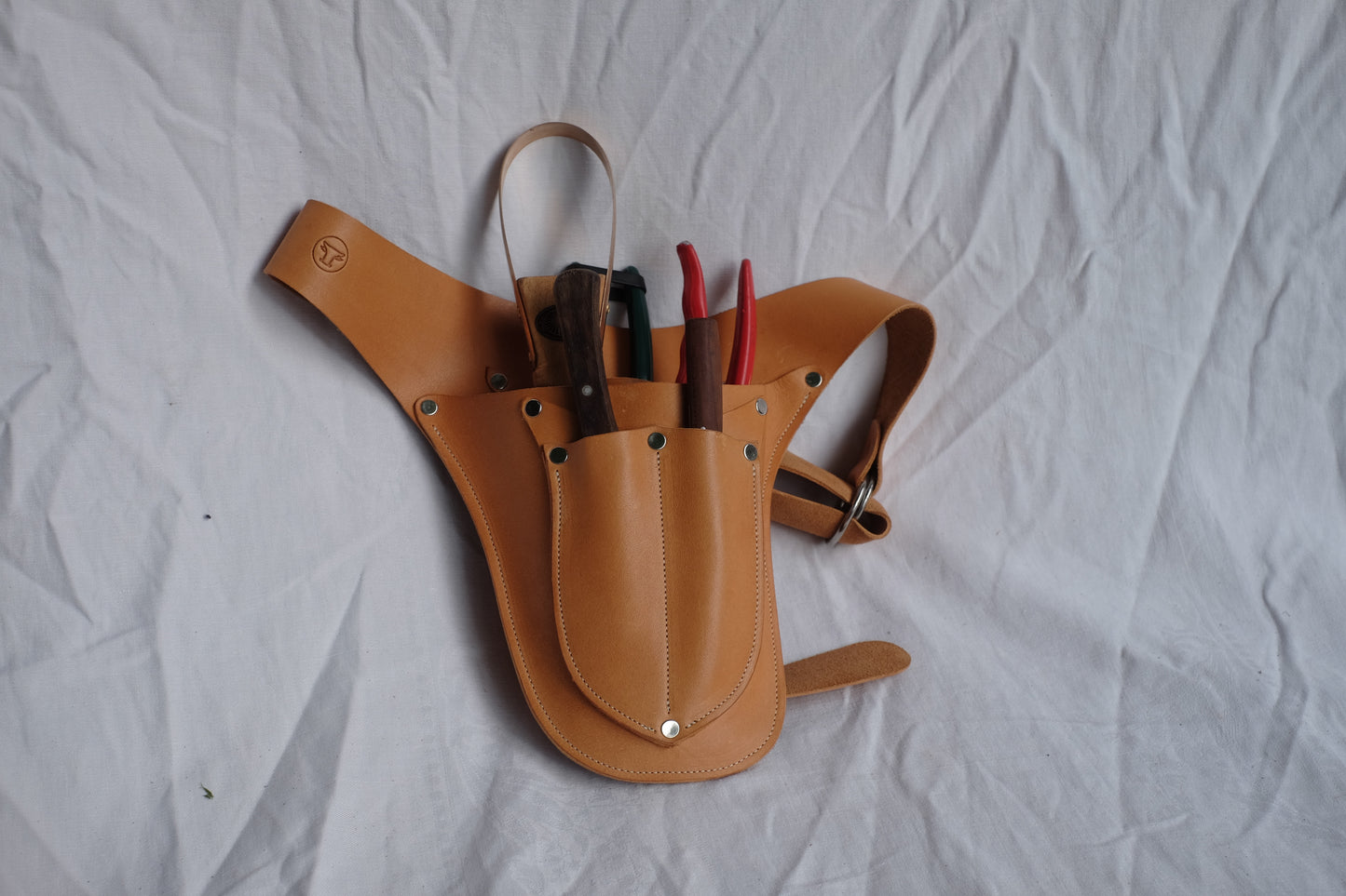 Werkzeuggürtel Gemüsegärtner*in natur